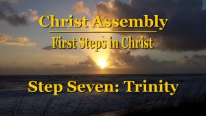 Trinity │ Step Seven │ First Steps in Christ │ Christ Assembly │ Bert Allen